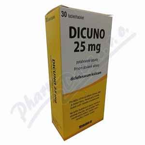 DICUNO 25MG potahované tablety 30