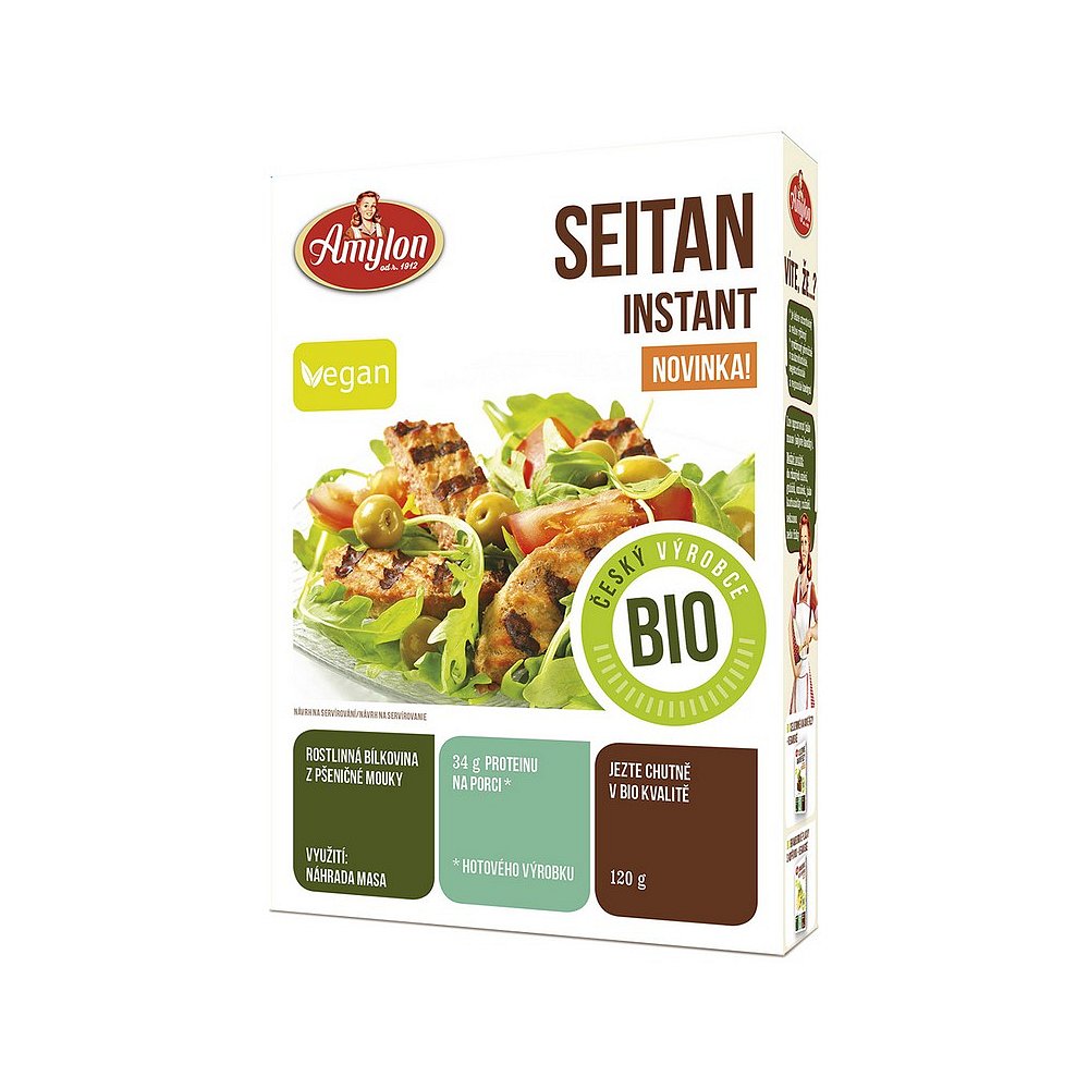 AMYLON Seitan instantní 120 g BIO