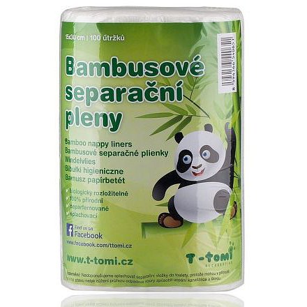 Bambusové separační pleny