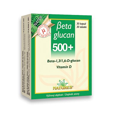 Beta Glucan 500+ tob.30