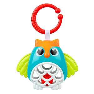 Chicco Chrastítko sova s kuličkou