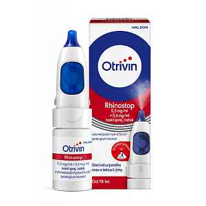 Otrivin Rhinostop 0,5 mg/ml + 0,6 mg/ml nosní sprej, roztok 10 ml