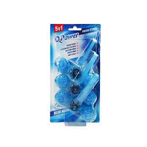 Q-Power tuhý WC závěs Blue Aqua Fresh Storm 3x 40 g