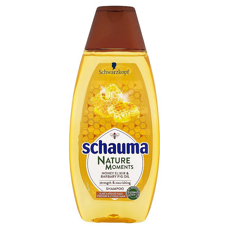 Schauma Nature Moments medový elixír a olej z opuncie mexické šampon pro regeneraci a sílu 400 ml