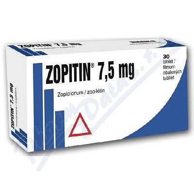 Zopitin 7.5mg por.tbl.flm.30x7.5mg