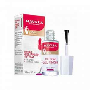 MAVALA Gel Finish nadlak pro efekt gelových nehtů 10ml