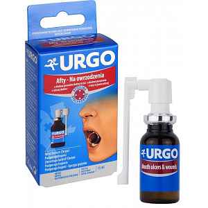 URGO Afty a drobná poranění dutiny úst.sprej 15ml