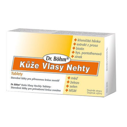 Dr.Bohm Kůže vlasy nehty tablety 60