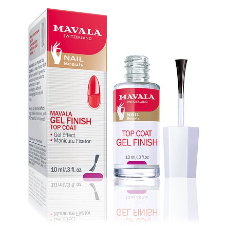 MAVALA Gel Finish nadlak pro efekt gelových nehtů 10ml