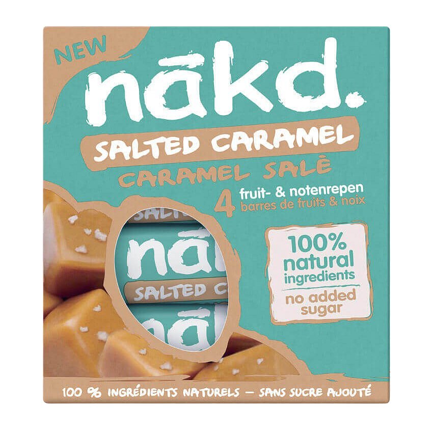 Nakd Slaný karamel 4x35g