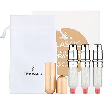 Travalo Classic HD dárková sada Gold unisex