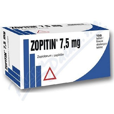 Zopitin 7.5mg por.tbl.flm.100x7.5mg