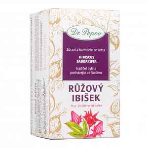 Dr.Popov Čaj Růžový ibišek 20x2.5g