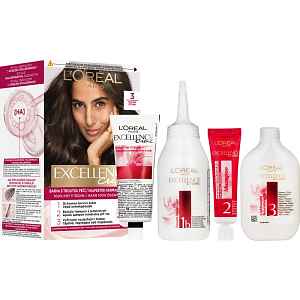 L’Oréal Paris Excellence Creme barva na vlasy odstín 3 1 ks