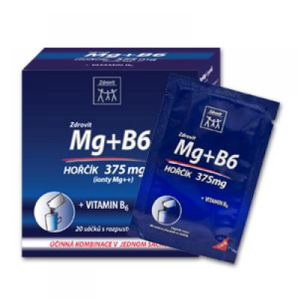 ZDROVIT Maxi Mag direct Mg + B6 20 sáčků