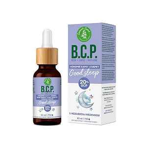 ZELENÁ ZEMĚ B.C.P. Konopné kapky s BCP Good sleep 30 ml