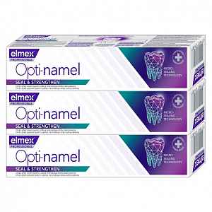 Elmex Zubní pasta Dental Enamel Protection Professional 3x 75ml