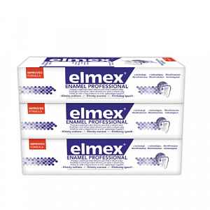 Elmex Zubní pasta Dental Enamel Protection Professional 3x 75ml