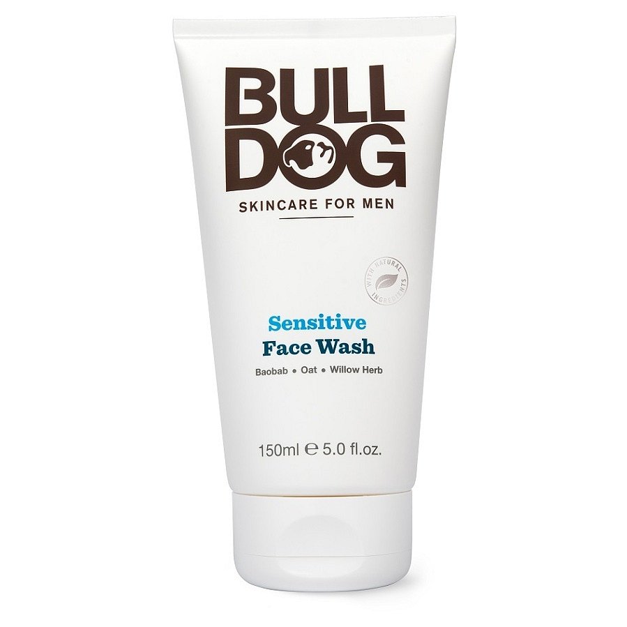 BULLDOG Čisticí gel pro muže pro citlivou pleť Sensitive Face Wash 150 ml