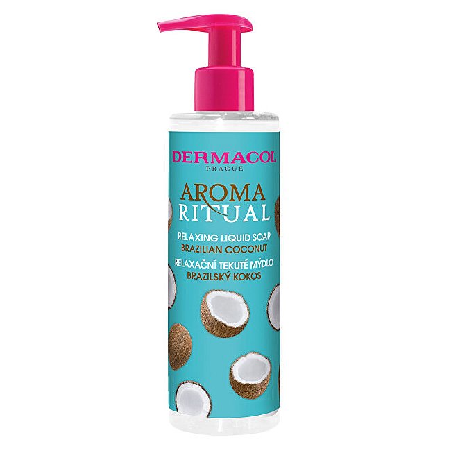 Dermacol Relaxační tekuté mýdlo Aroma Ritual Brazilský kokos (Relaxing Liquid Soap)  250 ml