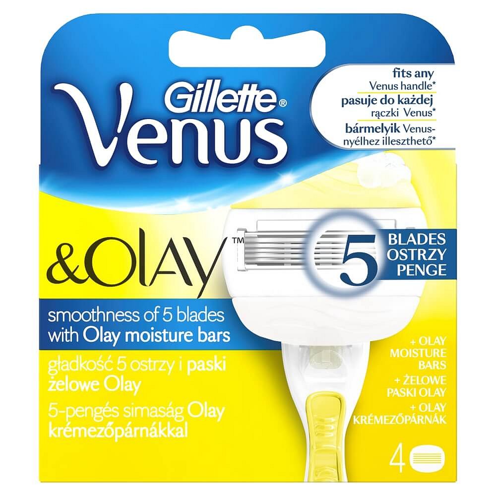 GILLETTE Venus&Olay náhradní hlavice 4 ks