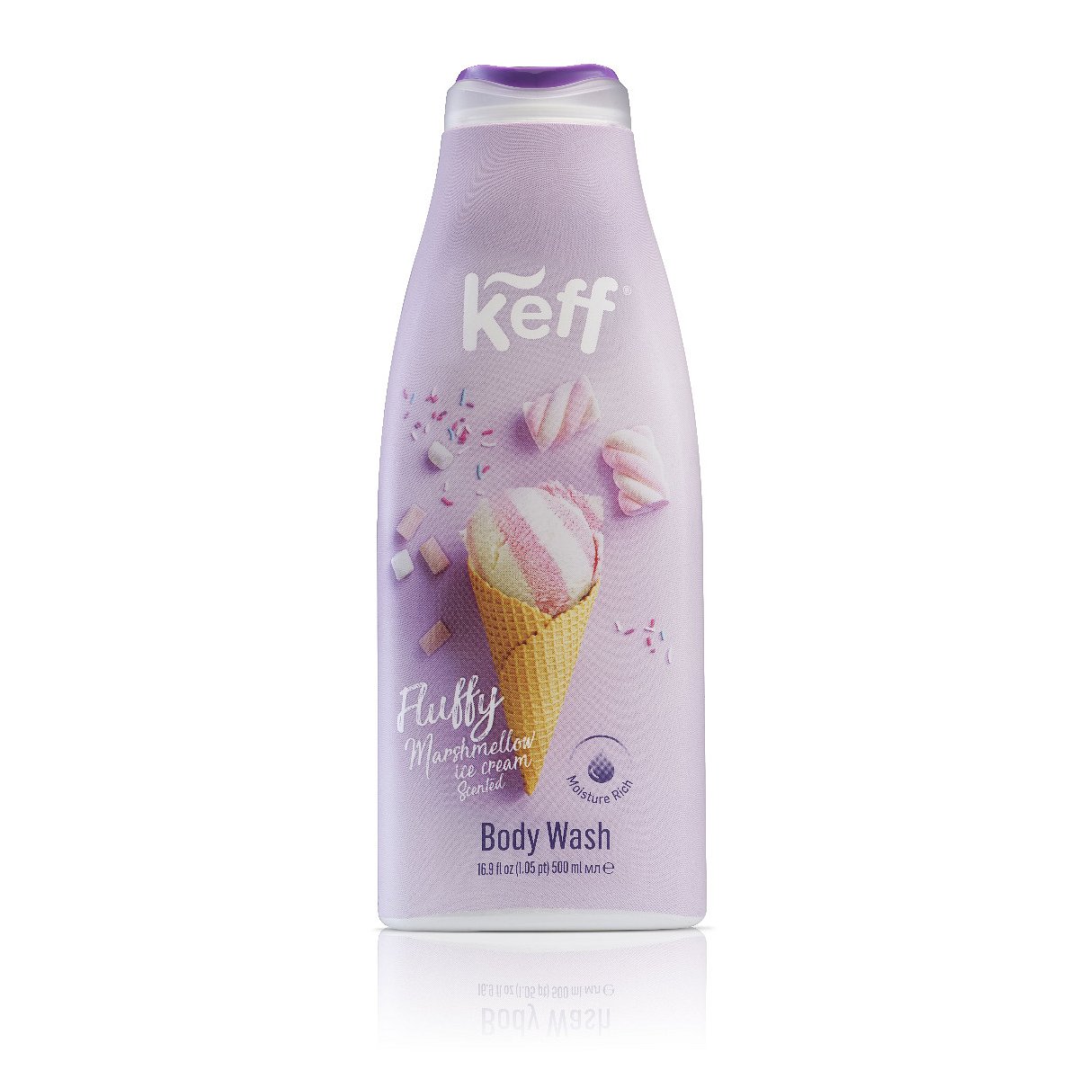 Keff Mycí gel Marshmallow 500 ml