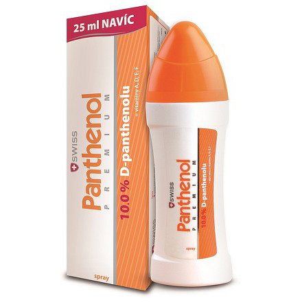 Panthenol 10% Swiss PREMIUM spray 150+25ml Zdarma