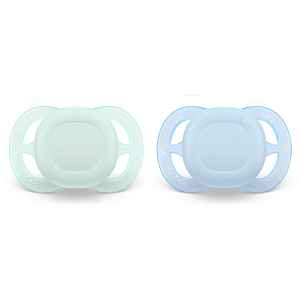 Philips Avent Ultrastart SCF075/12 0-2 m dudlík Boy 2 ks