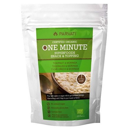 Snídaňová směs One Minute Snack tigernut-moringa 300g