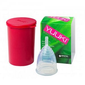 YUUKI Menstruační kalíšek Classic Large 1ks + desinfekční krabička
