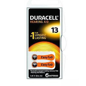 Baterie Duracell DA13 6ks