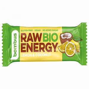 BOMBUS Raw BIO citron a kokos 50 g
