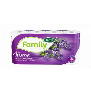 Tento Aroma toaletní papír Fresh Lavender, 2vrstvý 8 rolí