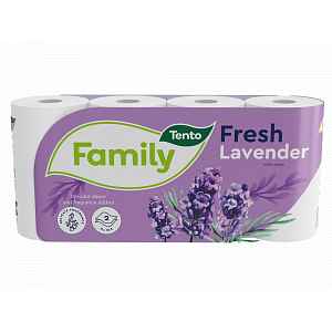 Tento Aroma toaletní papír Fresh Lavender, 2vrstvý 8 rolí