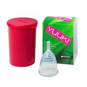 YUUKI Menstruační kalíšek Classic Small 1ks + desinfekční krabička