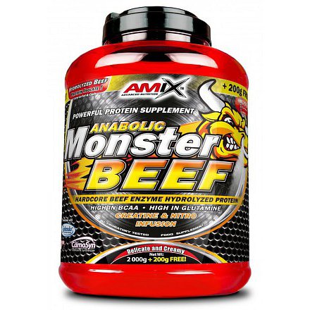 Anabolic Monster BEEF 90% Protein 1000g strawberry-banana