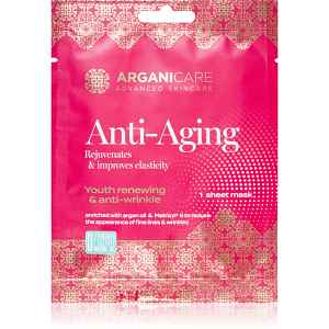Arganicare Anti-Aging Sheet Mask plátýnková maska se zpevňujícím účinkem 1 ks
