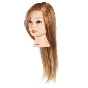 Cvičná hlava s umělými vlasy Original Best Buy Annabelle - blond, 30-40 cm (0030095)