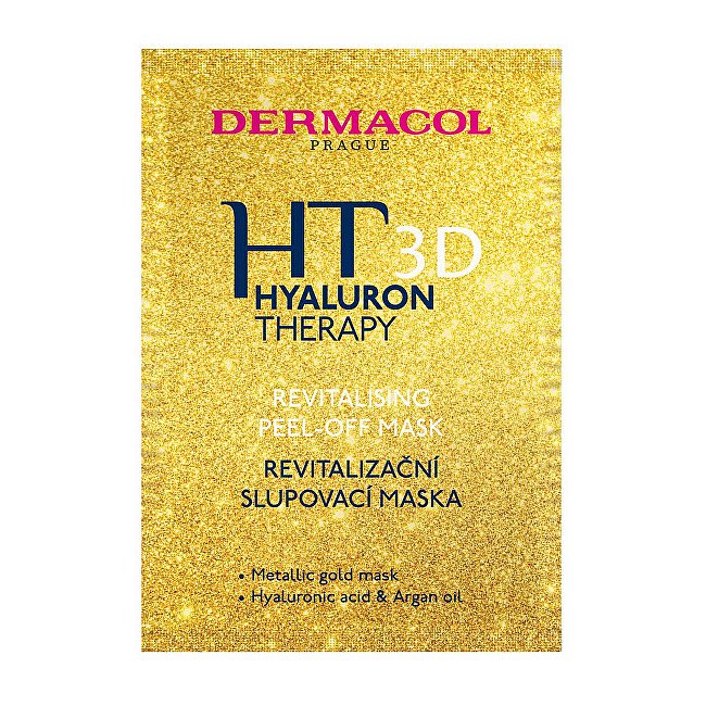 Dermacol Revitalizační slupovací maska Hyaluron Therapy 3D (Revitalising Peel-Off Mask)  15 ml