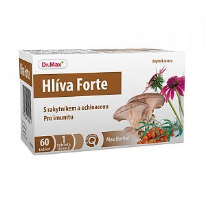 Dr.Max HLÍVA FORTE RAKYTNÍK + ECHINACEA tbl 60