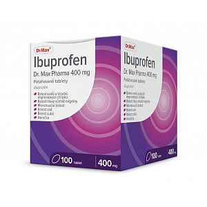 Dr. Max Ibuprofen 400 mg 100 potahovaných tablet