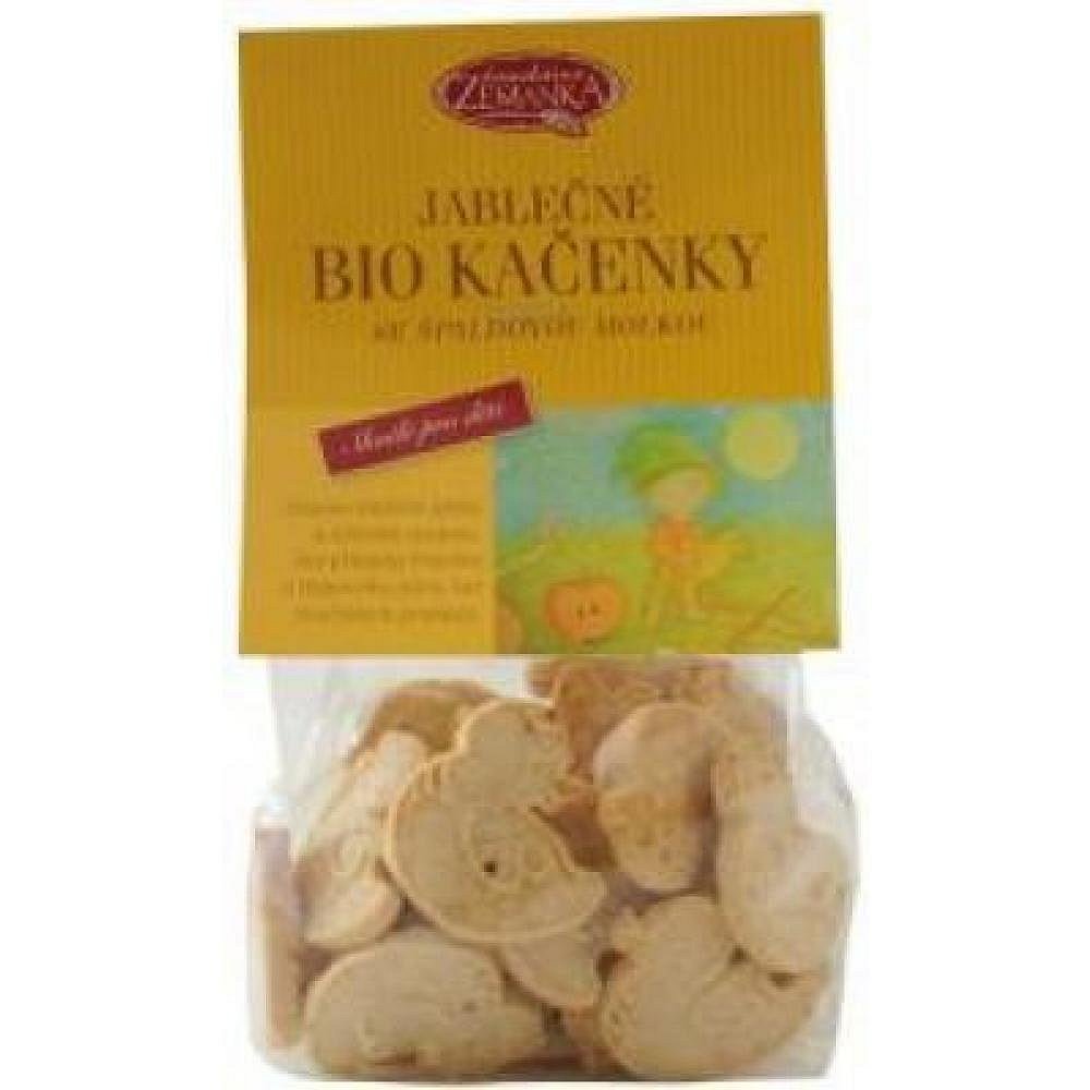 Jablečné bio kačenky se špaldovou moukou 100 g