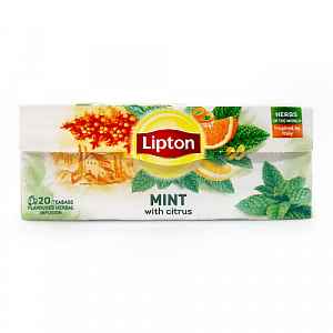 Lipton Mint & Citrus porcovaný čaj 20x1,7 g