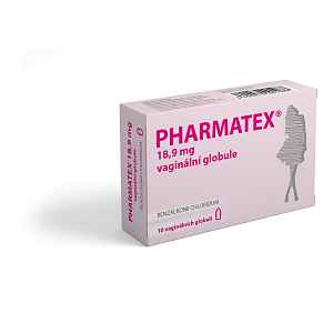 Pharmatex vaginální globule 18.9mg vag.gbl.10