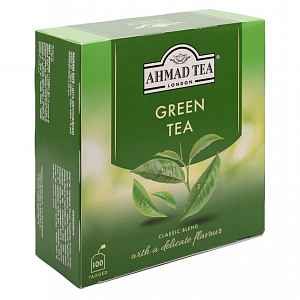 AHMAD TEA Green Tea 100x2 g