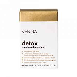 Venira Detox + podpora funkce jater 60ks