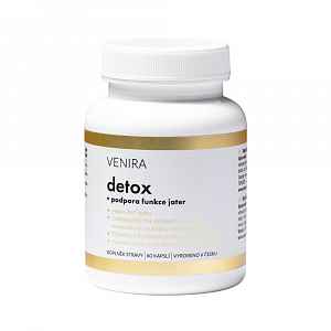 Venira Detox + podpora funkce jater 60ks