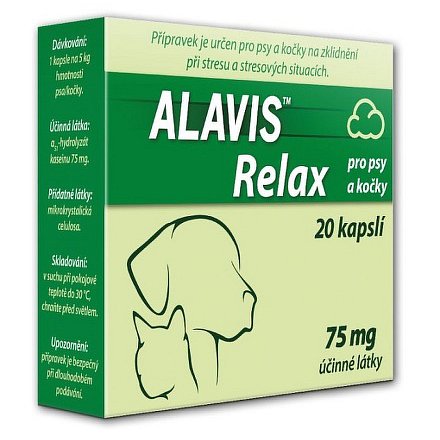 ALAVIS RELAX pro psy a kočky cps.20