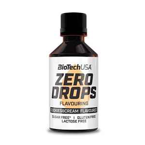 BioTech Zero Drops 50 ml cookies cream