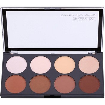 Makeup Revolution Iconic Lights and Countour Pro paleta na kontury obličeje  13 g